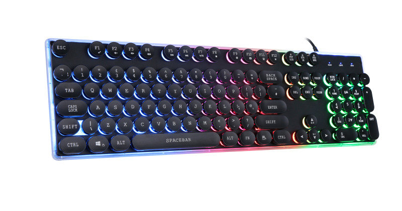 Xenta Rainbow LED Wired Keyboard
