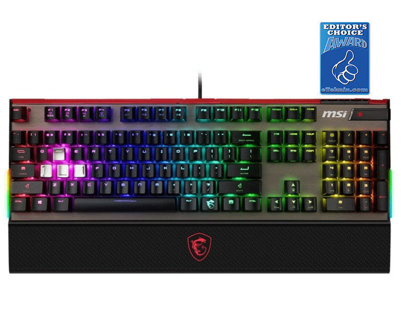 MSI Vigor GK80 Red Gaming Keyboard