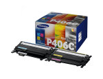 Samsung	CLT-P406C Multi-pack Black, Rainbow Original Toner Cartridge - Standard Yield 1500 Pages/1000 Pages - SU375A