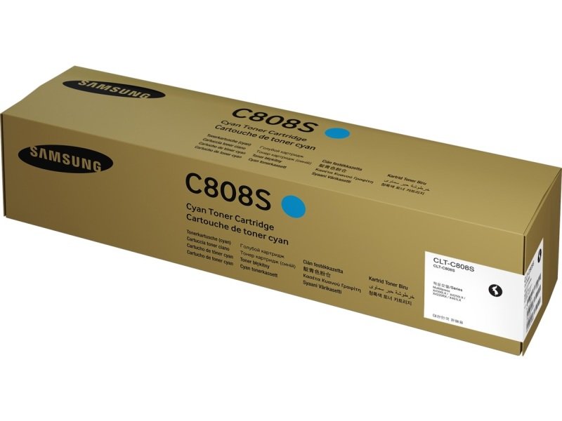 Samsung C808S Cyan Toner Cartridge