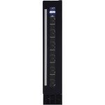 Amica AWC150BL Freestanding/ under counter slimline Wine Cooler