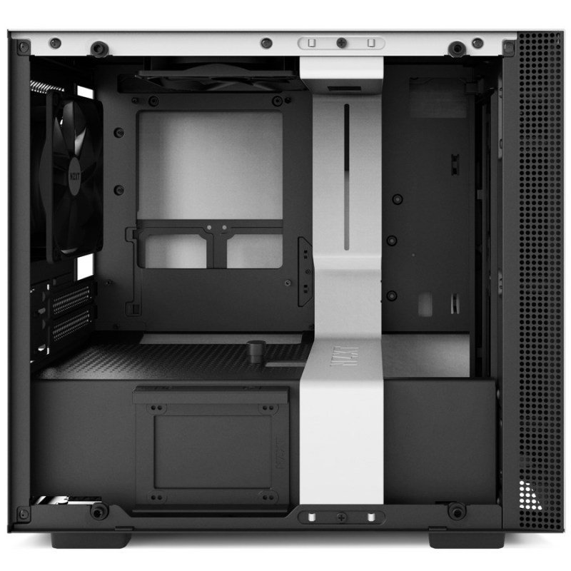 NZXT H200 White Mini Tower Gaming PC Case at Ebuyer