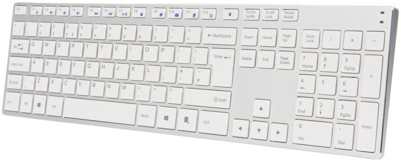 xenta wireless slim chiclet keyboard