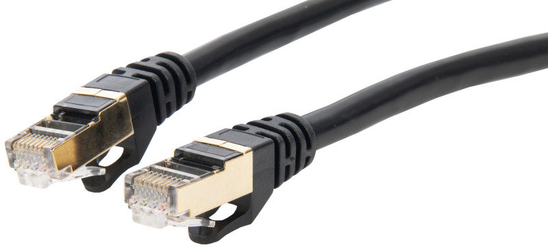 Xenta Cat7 RJ45 Cable 1Mtr Black