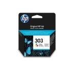 HP 303 Tri-Colour Original Ink Cartridge - Standard Yield 200 Pages - T6N01AE