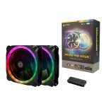 Antec Prizm 140mm Addressable RGB Case Fans - Dual Pack