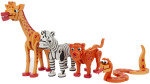 Animal World Puzzle, Foam Block Set - 350 Pieces