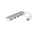 StarTech.com 4 Port USB 3.0 Hub - Aluminum - USB to USB Hub