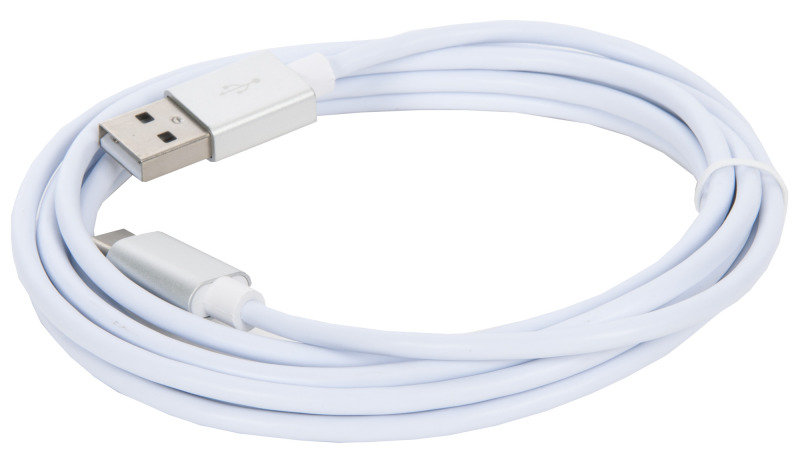 Xenta USB A to USB C Cable White 2m