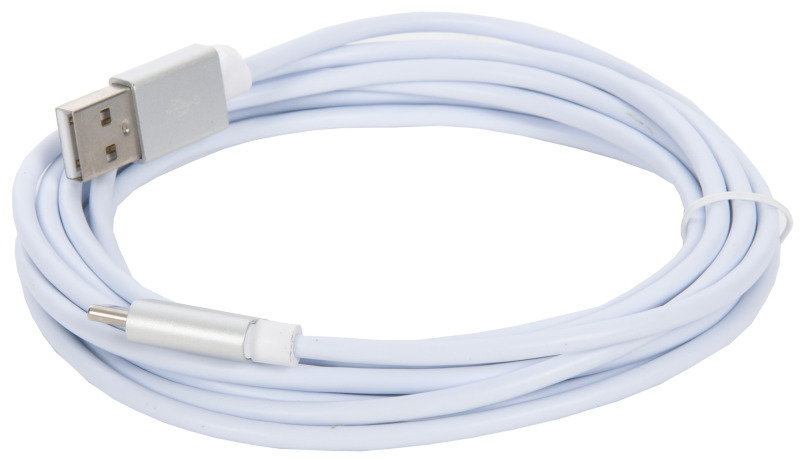 Xenta USB A to USB C Cable White 3m