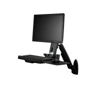 StarTech.com Wall-Mounted Sit-Stand Desk - Single Monitor