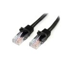 StarTech.com Cat 5e Cable 0.5M Black