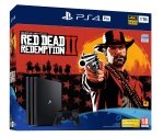 Sony 1TB Black PS4 Pro with Red Dead Redemption 2