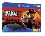 Sony 500GB Black PS4 with Red Dead Redemption 2