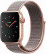 Apple Watch Series 4 GPS + Cellular, 40mm Gold Aluminium Case with Pink Sand Sport Loop