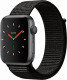 Apple Watch Series 4 GPS, 44mm Space Grey Aluminium Case with Black Sport Loop