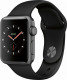 Apple Watch Series 3 GPS + Cellular, 42mm Space Grey Aluminium Case with Black Sport Band