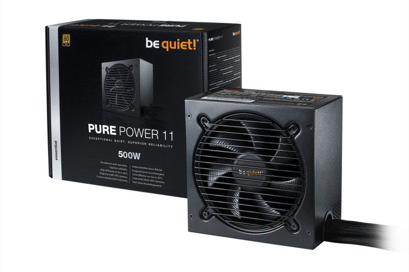 Блок питания be quiet pure power 11 cm 500w обзор