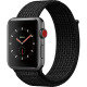 Apple Watch Nike+ Series 3 (GPS + Cellular), 38mm Space Grey Aluminium Case with Black/Pure Platinum Nike Sport Loop