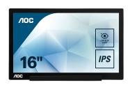 AOC I1601FWUX 15.6" IPS LED Monitor USB C Powered Full HD