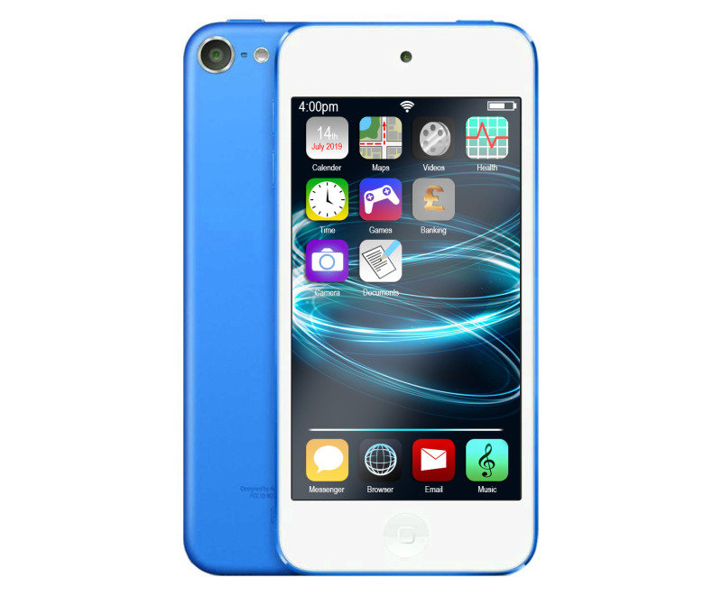 Apple iPod Touch - 32GB - Blue - 6th Generation | Ebuyer.com