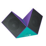 Canyon Purple/Blue Transformer Bluetooth Speakers