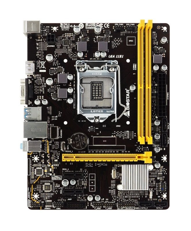 biostar h310mhc lga 1151 ddr4 matx motherboard