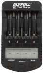 Intelligent AA&AAA Battery Charger With USB Port Fast Charge and Smart Test