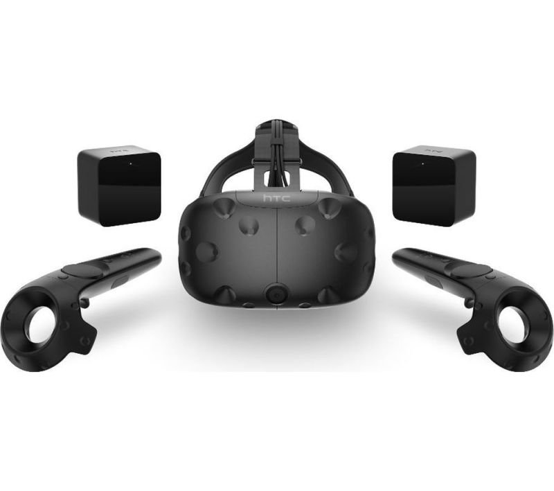 VIVE VR HEADSET BUNDLE - INCLUDES CONTROLLERS...