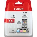 Canon CLI-581XXL BK/C/M/Y Extra High Yield Ink Cartridge Multi Pack