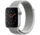 Apple Watch Series 4 GPS, 40mm Silver Aluminium Case with Seashell Sport Loop