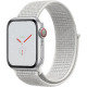 Apple Watch Nike+ Series 4 GPS + Cellular, 40mm Silver Aluminium Case with Summit White Nike Sport Loop