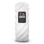 Garmin Vivofit 3 GPS Sculpted Fitness Activity Tracker Bangle - White wave Style Band
