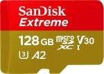 SanDisk Extreme 128GB microSDXC Memory Card + SD Adapter