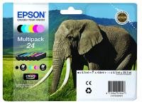 Epson Claria 24 Elephant Multi-pack Ink Cartridge PhotoHD - C13T24284021