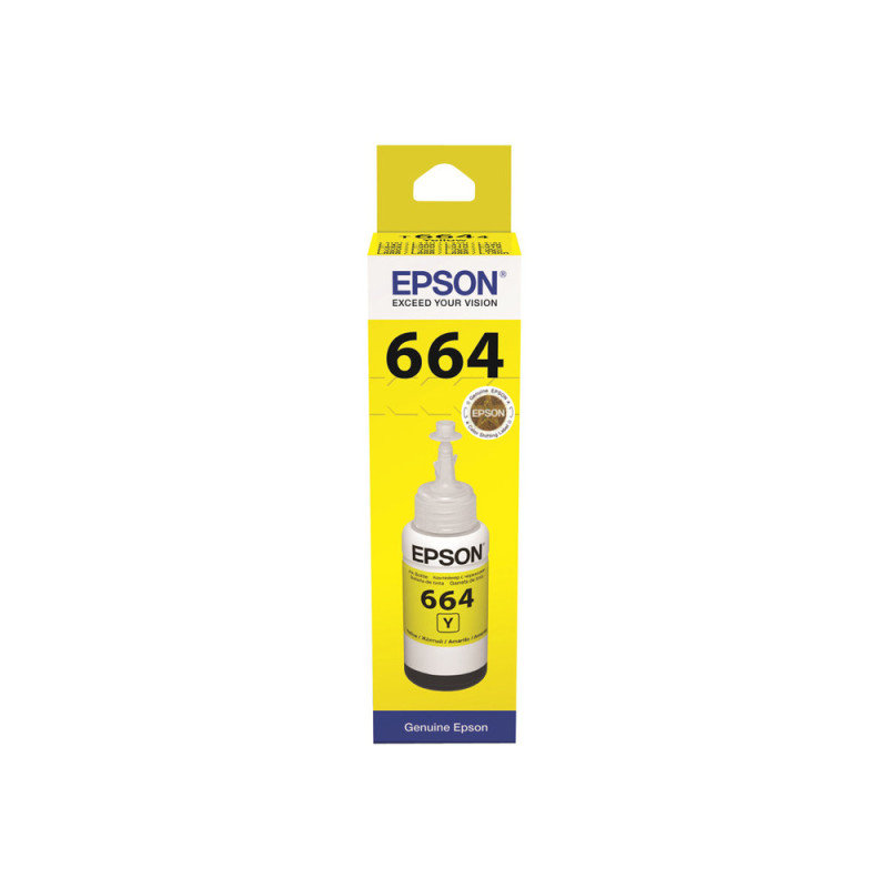 Epson Ink Cart/L100/200 Series 70ml Yellow - C13T66444A