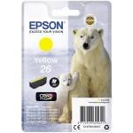 Epson Ink/26 Polar Bear 4.5ml 300 Page Yield Yellow - C13T26144012