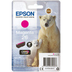 Epson Ink/26 Polar Bear 4.5ml 300 Page Yield Magenta - C13T26134012