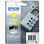 Epson Ink/35XL Padlock 20.3ml 1900 Page Yield, Yellow - C13T35944010