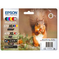 Epson Ink/378XL+478XL Squirrel, CMYKRG - C13T379D4010