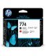 HP 774 Matte Black/Chromatic Red Print head - P2V97A