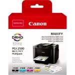 Canon Ink/PGI-2500 Cartridge Cyan, Magenta, Yellow, Black - 9290B004