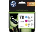 HP 711 Tri-Colour Original, Multi-pack Ink Cartridge - Standard Yield 3 x 29ml - P2V32A