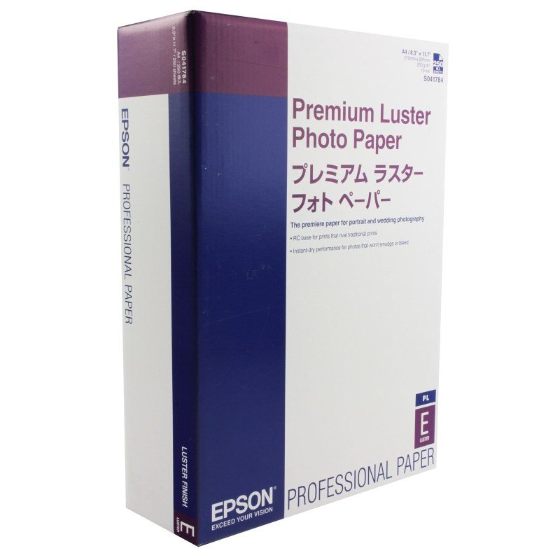 A4 Premium Luster Photo Paper - 250 Sheets Ns