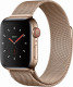 Apple Watch Series 4 GPS + Cellular, 40mm Gold Stainless Steel Case with Gold Milanese Loop