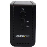 StarTech USB 3.1 Dual 3.5'' SATA (6Gbps) HDD Enclosure with RAID - USB-C and USB-A