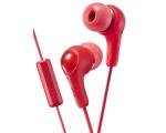 JVC Gumy Plus Red Earphones
