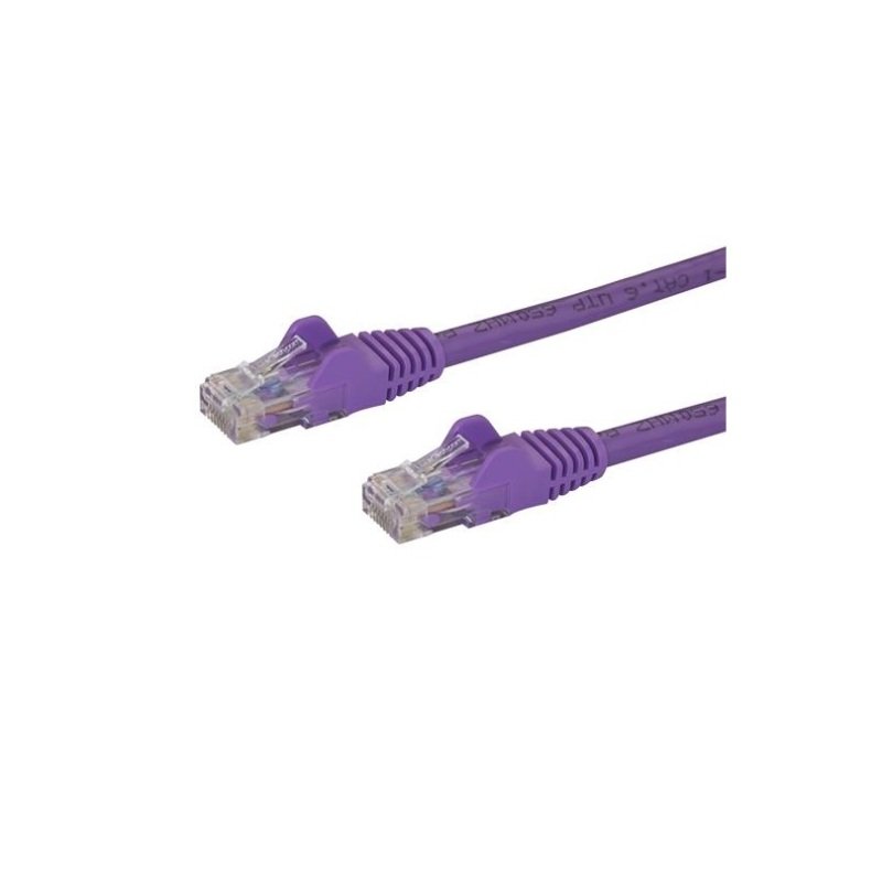 StarTech.com Cat 5e Snagless Ethernet Cable Purple 7M