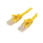 StarTech.com Cat 5e Snagless Ethernet Cable Yellow 10M