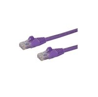 StarTech.com Cat 5e Snagless Ethernet Cable Purple 10M